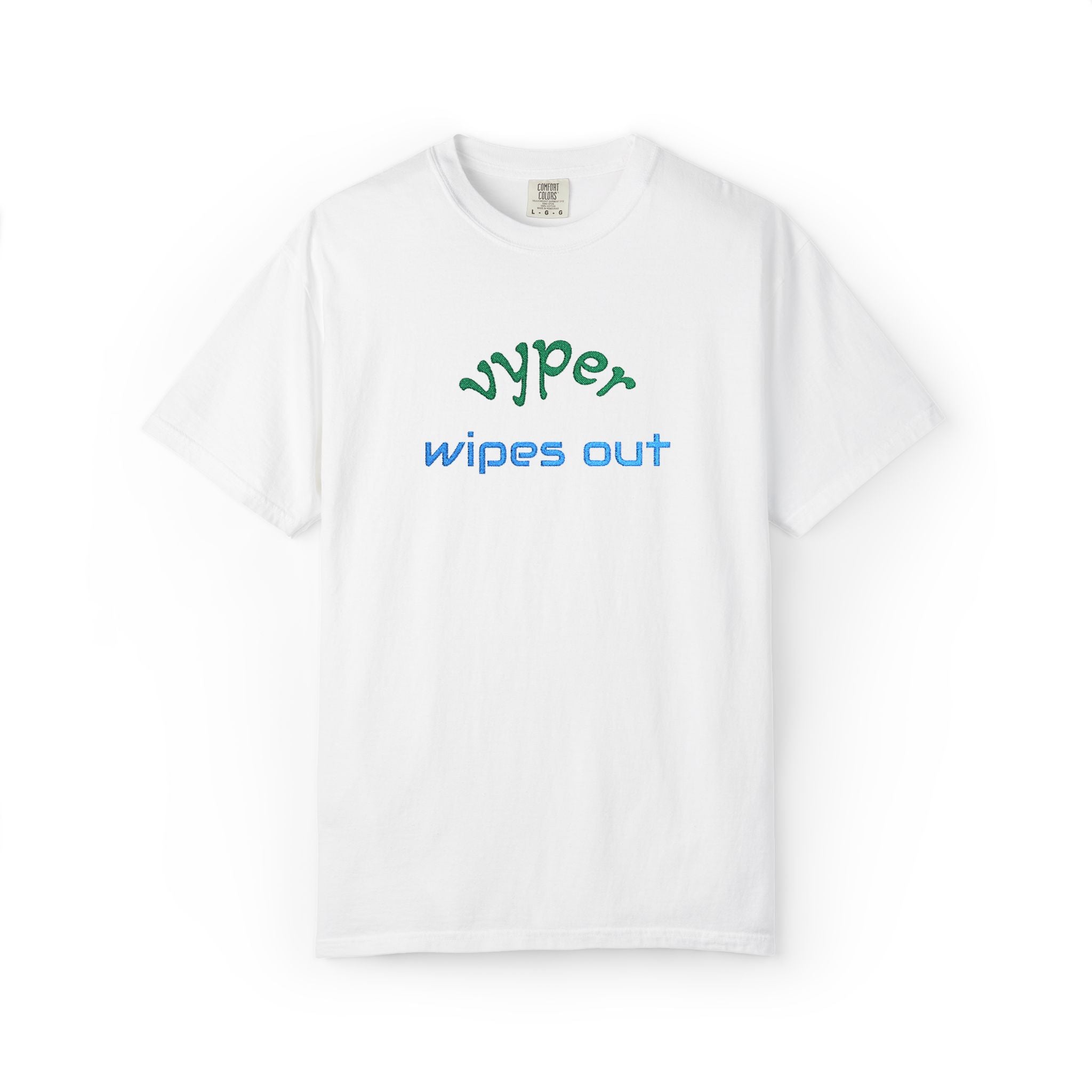 Vyper Wipes Out Graphic Tee — Retro Gamer Surf-Style amodary Logo T-Shirt