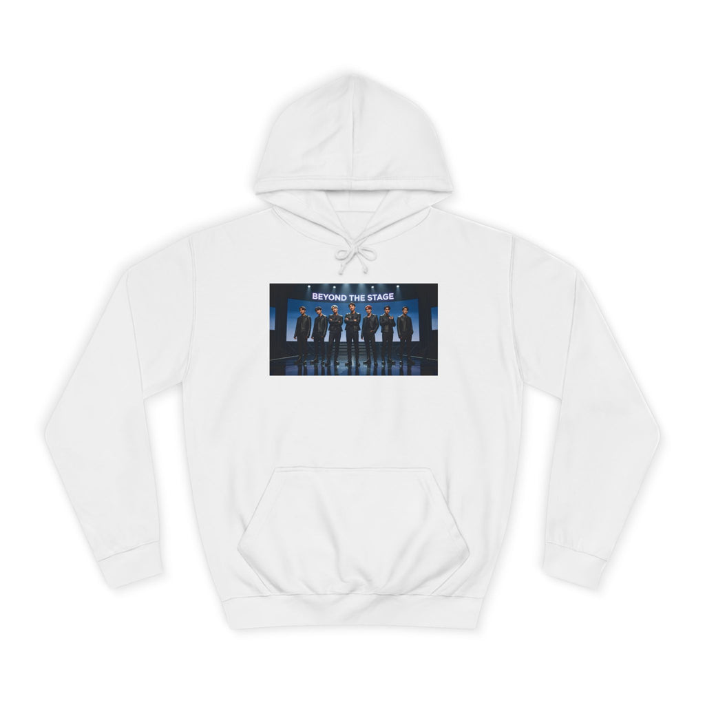 BTS College Hoodie — 'Beyond the Stage' Photo Pullover